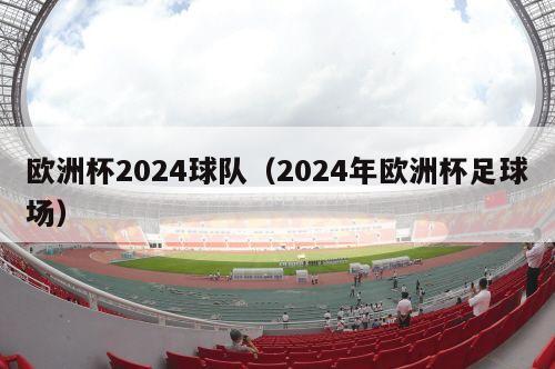 欧洲杯2024球队（2024年欧洲杯足球场）